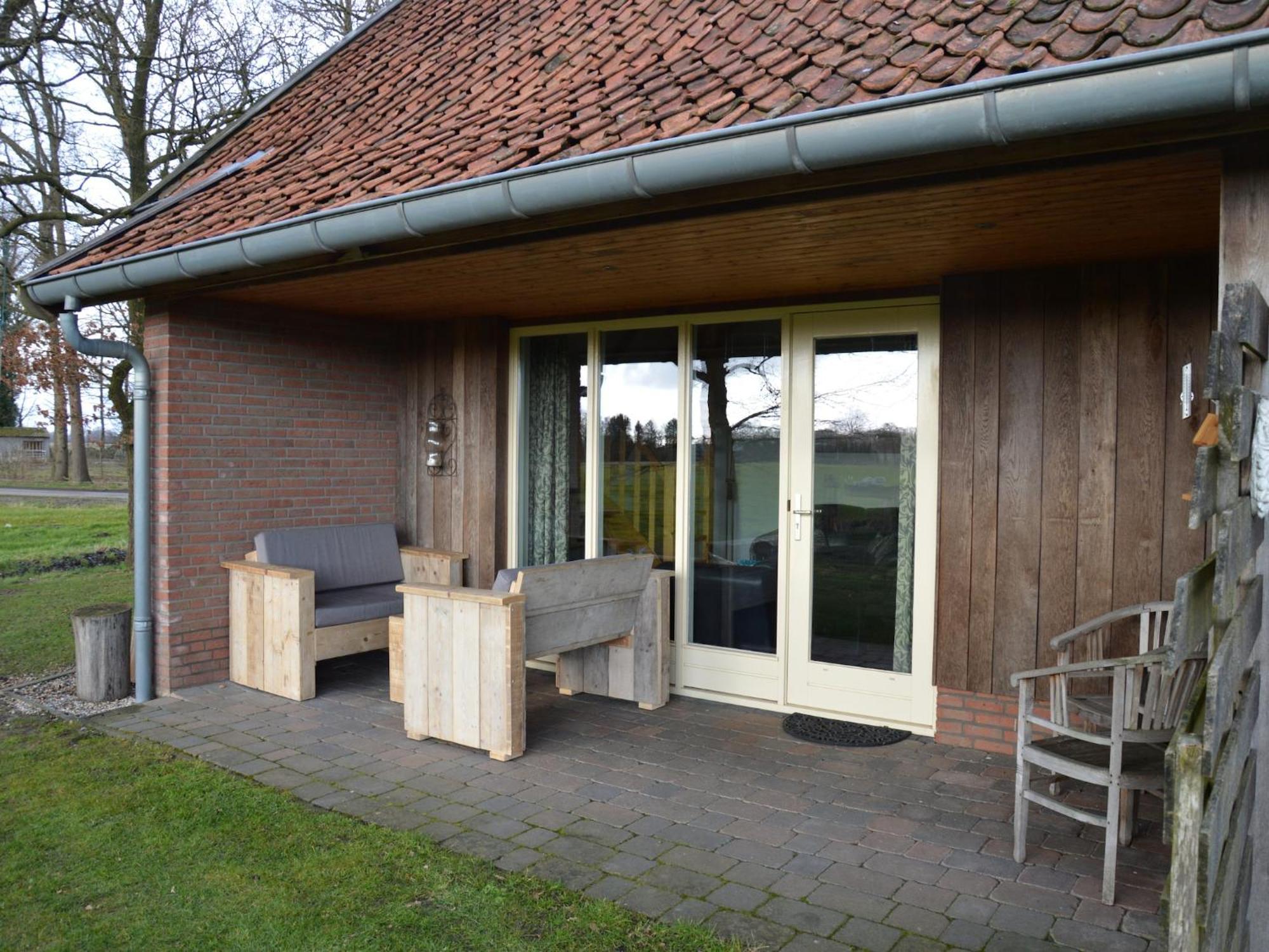 Holiday Home In Geesteren With Roof Terrace Garden Furniture Exterior foto