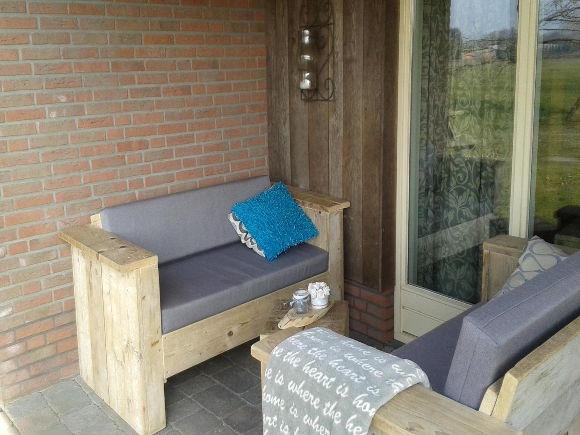 Holiday Home In Geesteren With Roof Terrace Garden Furniture Exterior foto